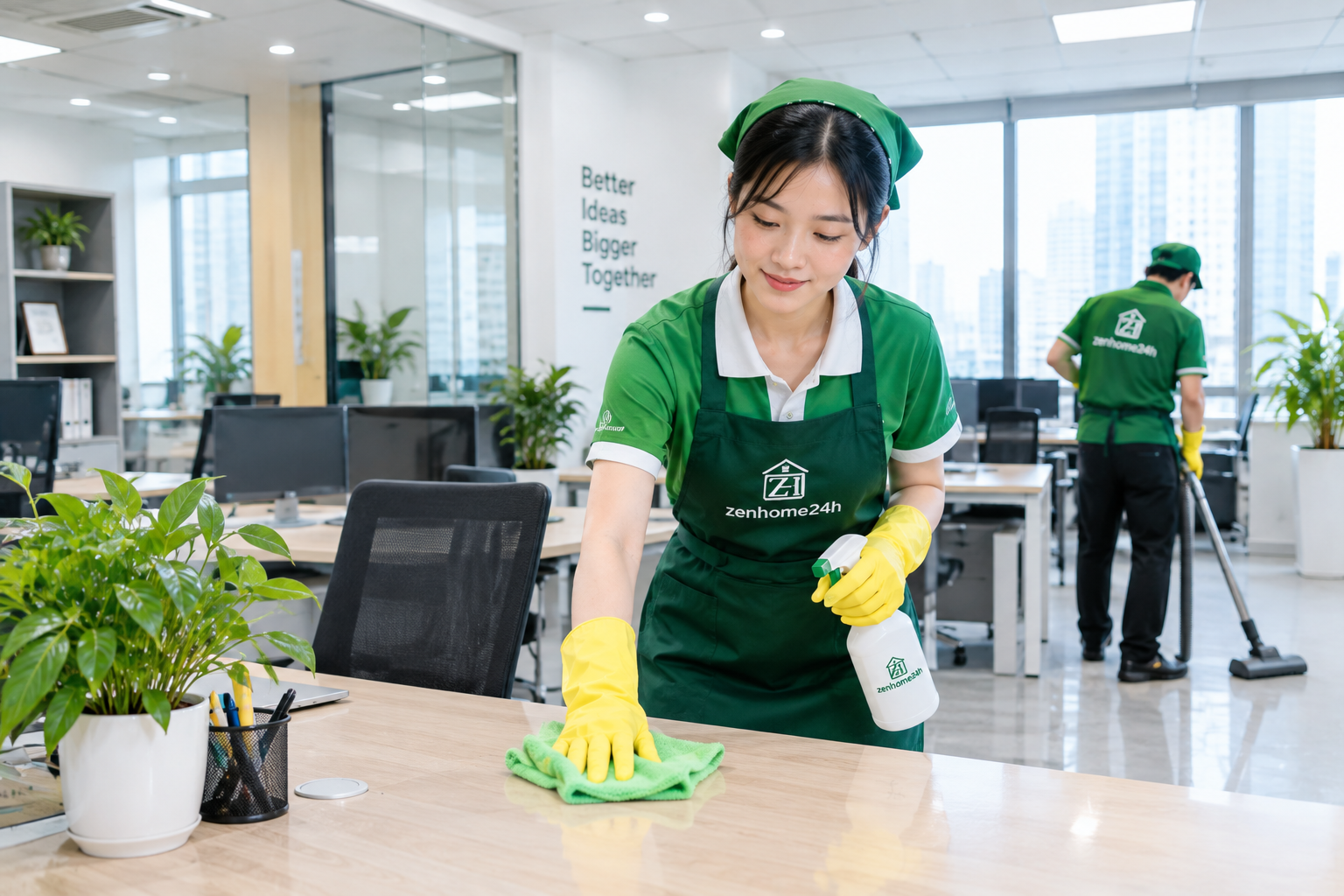 Dịch vụ dọn dẹp văn phòng tại Buôn Ma Thuột