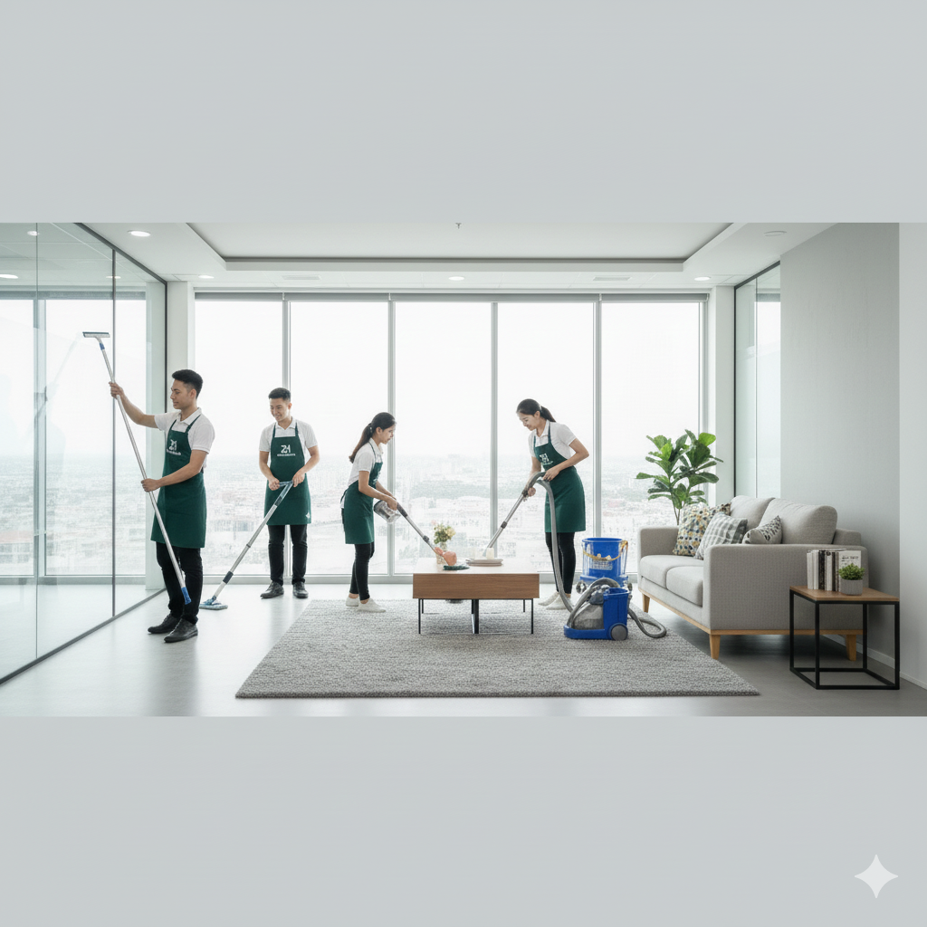 Tổng vệ sinh nhà cửa trọn gói Buôn Ma Thuột