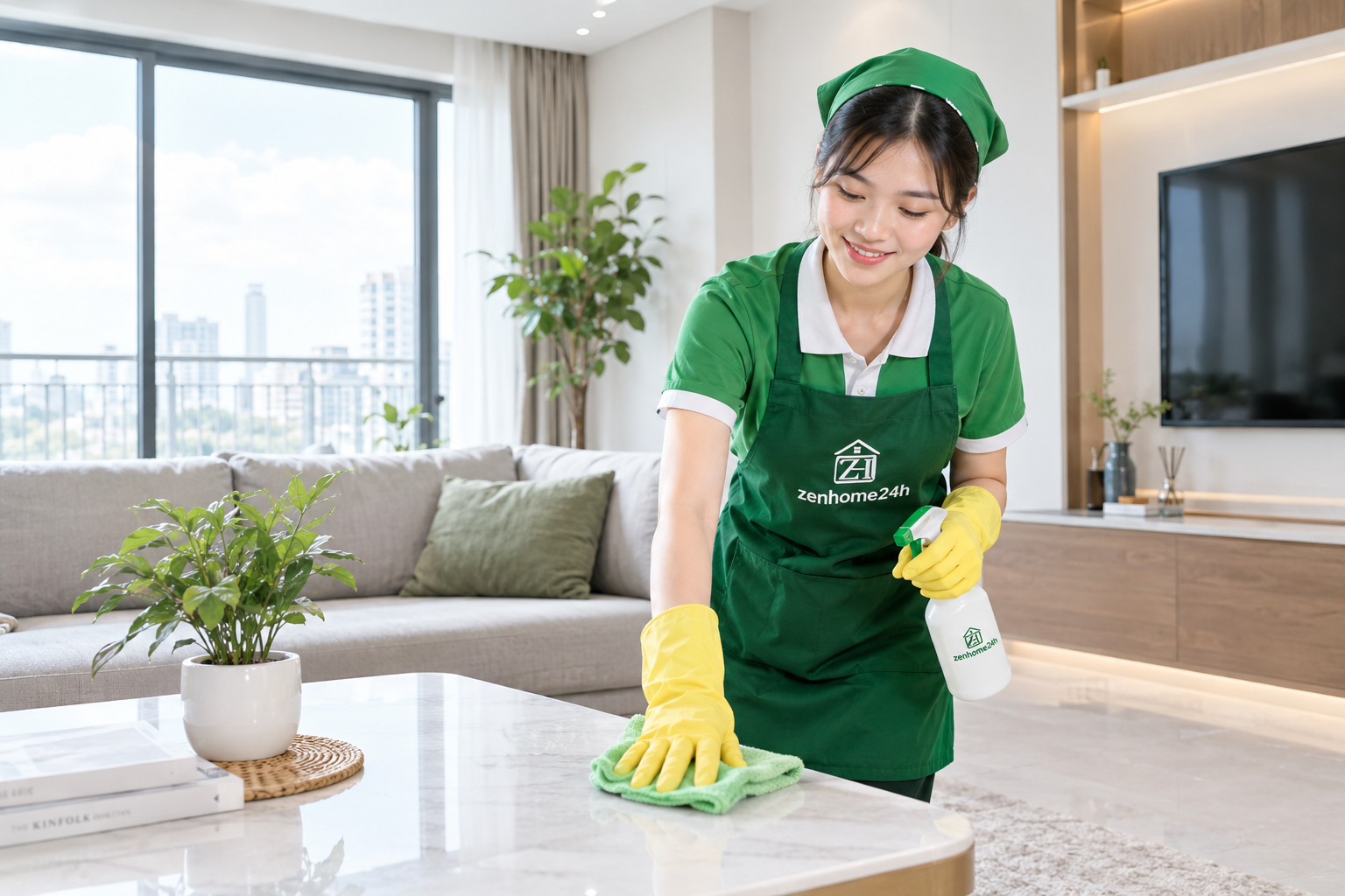 Giúp việc theo giờ tại Vinhomes Grand Park Quận 9